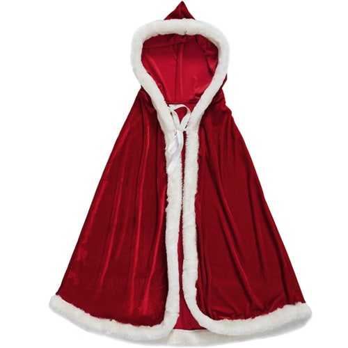 Christmas Santa Hooded Cape Costumes retailer