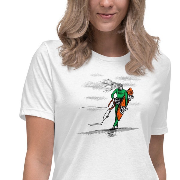 Relaxed dames-T-shirt