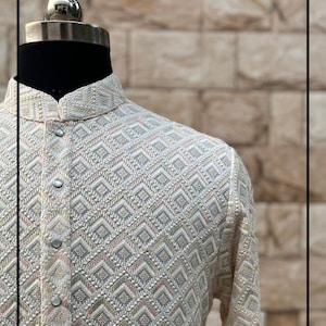 Manyavar cotton online kurta pajama