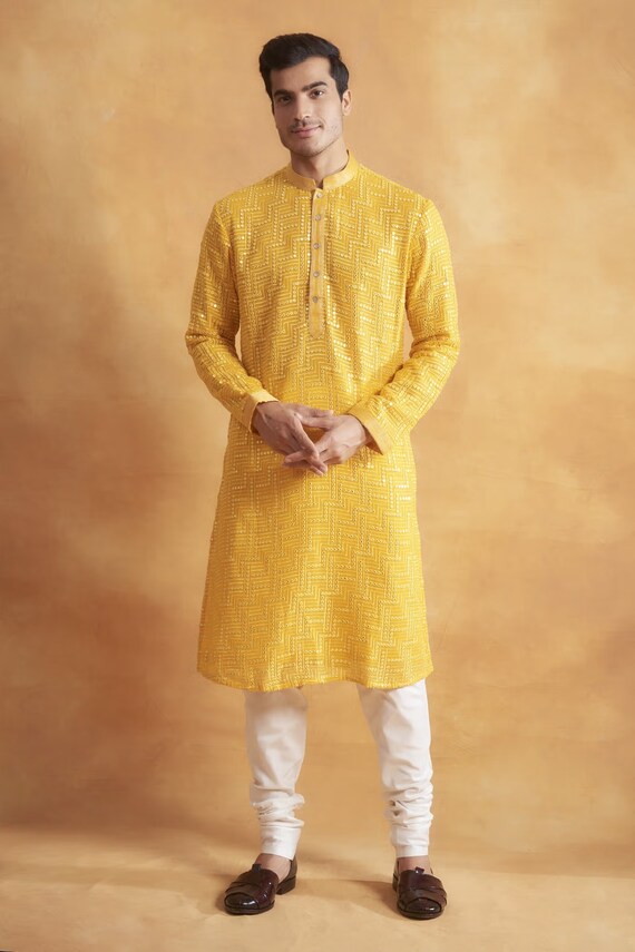 Mens Kurta Pajama Set kurta Pant Set embroidery Kurta Set ethnic Set Wedding Festival Kurta Payjama Indian Haldi Kurta Set Chikankari Kurta Etsy UK