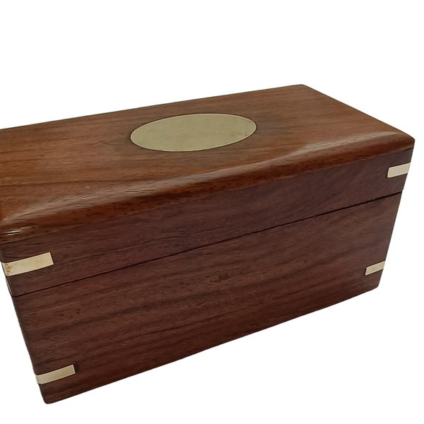 Handmade Rosewood Secret Compartment Box, Personalize in Same Price,Gifts,Enigma Puzzle Box ,Secret Compartment Jewelery Box