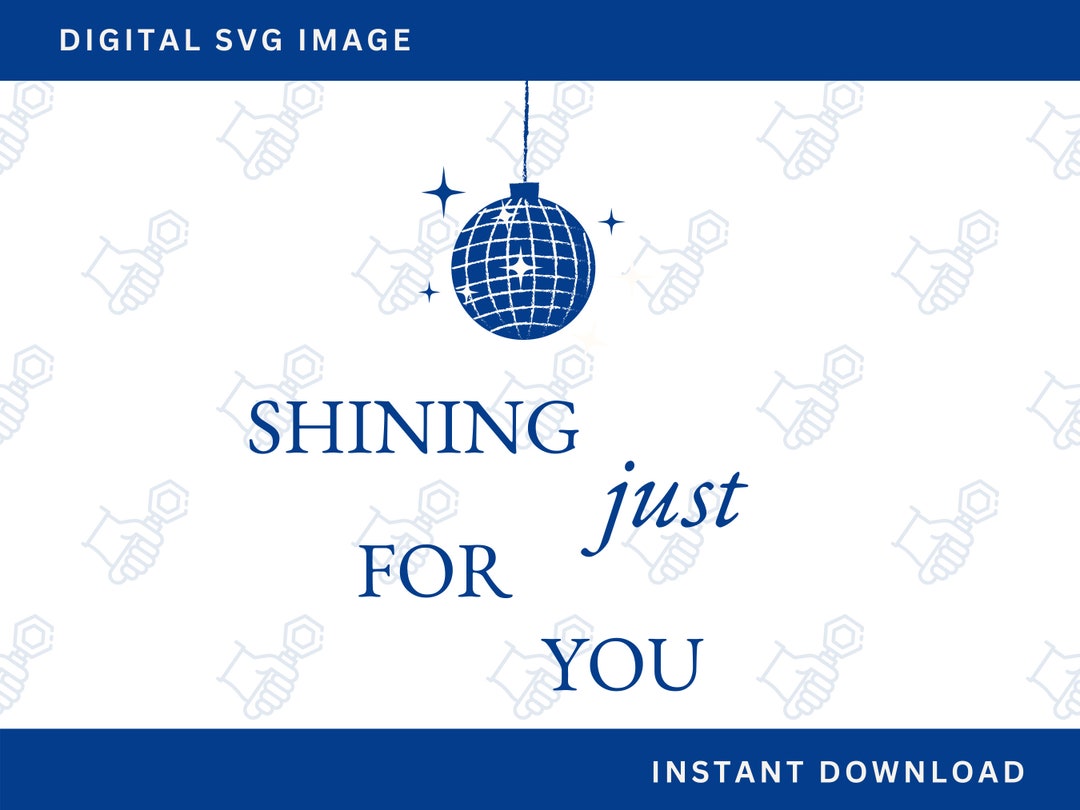 Mirrorball SVG Cricut File Taylor Swift Merch Digital Etsy