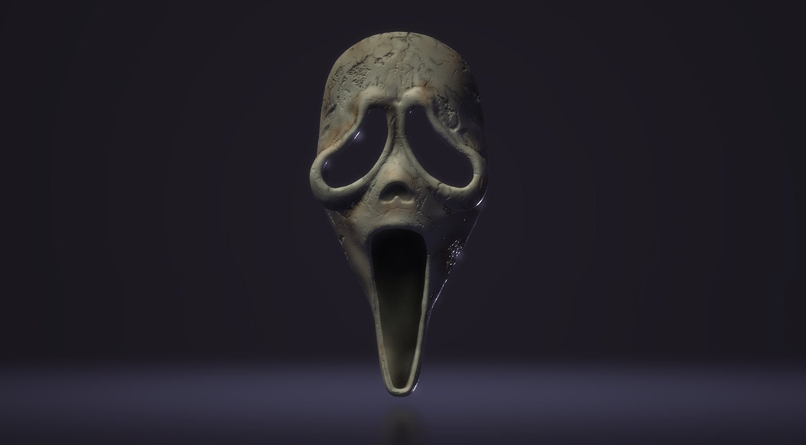 STL file Wearable Scream 6 Ghost Face mask 👻・Model to download