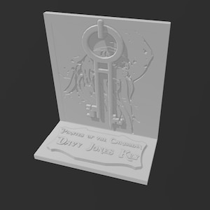 Davy Jones Key STL Pirates