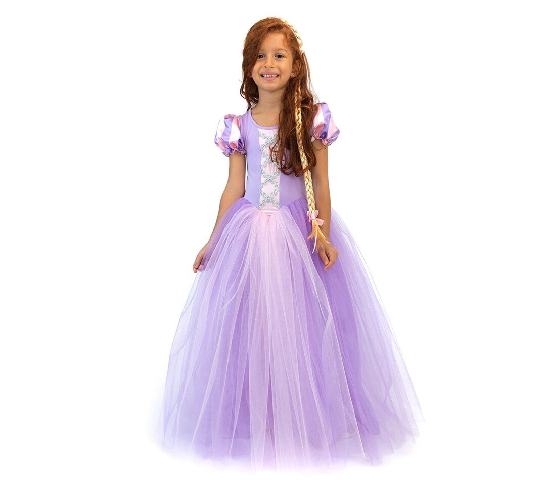Rapunzel Dress for Kids Rapunzel Costume for Girls Kids Etsy