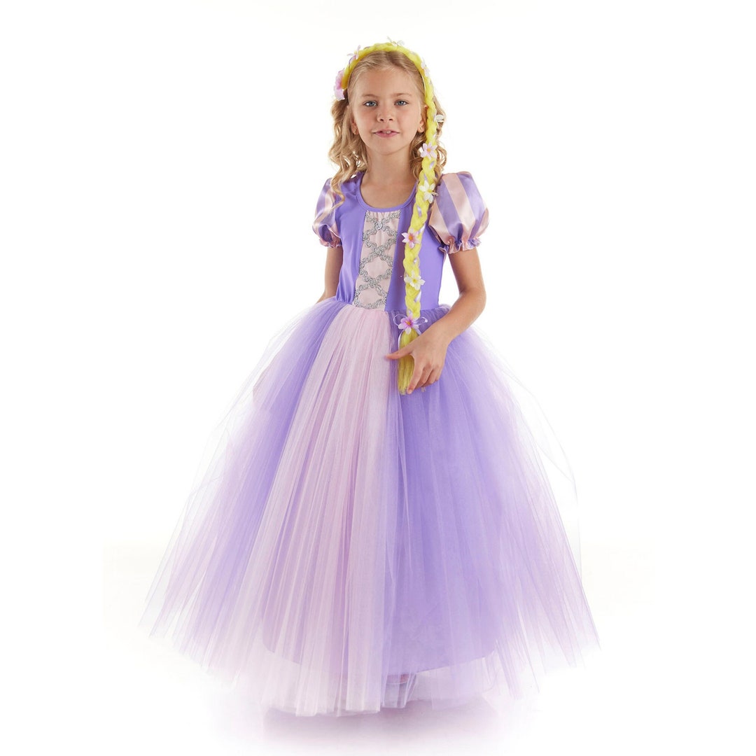 Rapunzel Dress for Kids Rapunzel Costume for Girls Kids Etsy