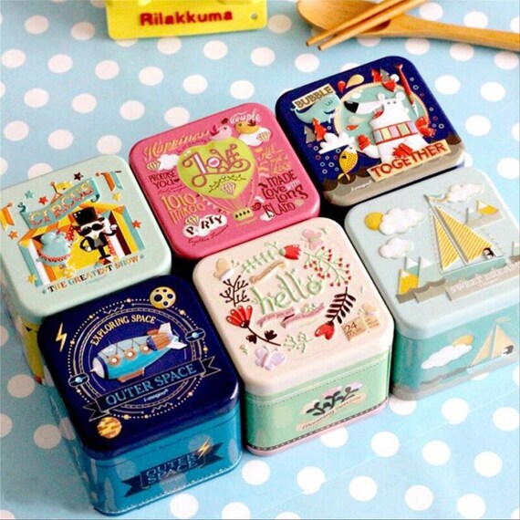 Exquisite 3D Cartoon Tin Box Biscuit /tea Leaf Sundries - Etsy