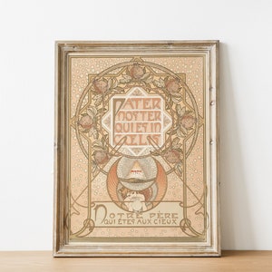 Art Nouveau Wall Art - Alphonse Maria Mucha - Printable Wall Art - DIGITAL DOWNLOAD