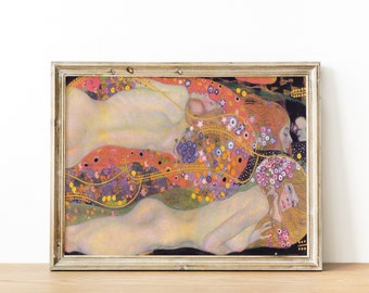 Gustav Klimt - Art Nouveau Wall Art - Klimt Printable - Abstract Art Gustav - Instant Download + BONUS PRINT