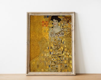 Gustav Klimt Print • Download • /Art Nouveau Wall Art/Gustav Klimt Poster/ Abstract Art Gustav/Gustav Klimt Print/Gustav Klimt Art