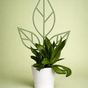 Leaf Plant Support: Trellis to Help Your Plants Climb / Eco-Friendly / Many color options
