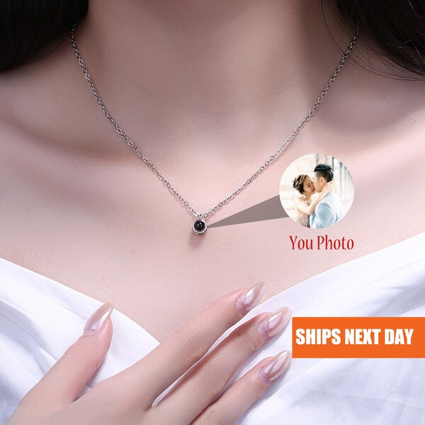 Necklace with a photo inside clearance