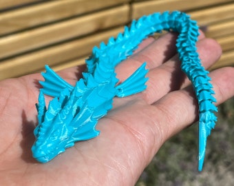 Sea Dragon Articulated - MULTI SIZE - Fidget Toy - Desk Toy - ALL Colours Available