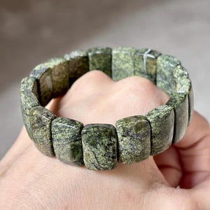 Certifierad autentisk Medicine King rektangulär elastisk armband