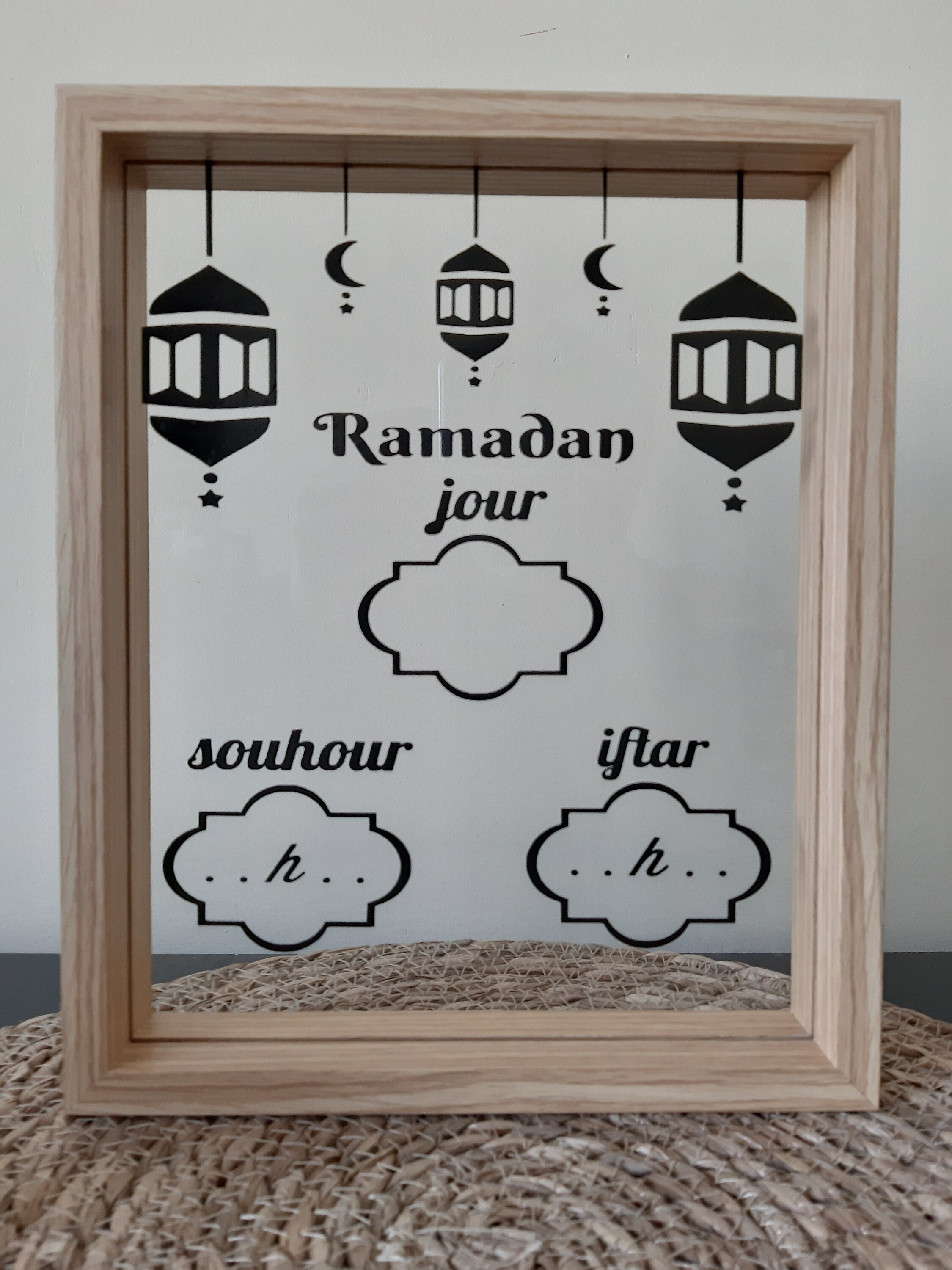 Affiche Horaires Ramadan