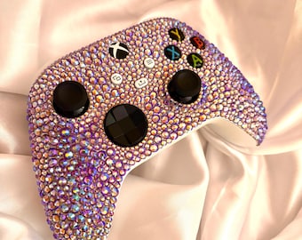 Embellished Xbox Controller//crystallised controller//girl gamer gift