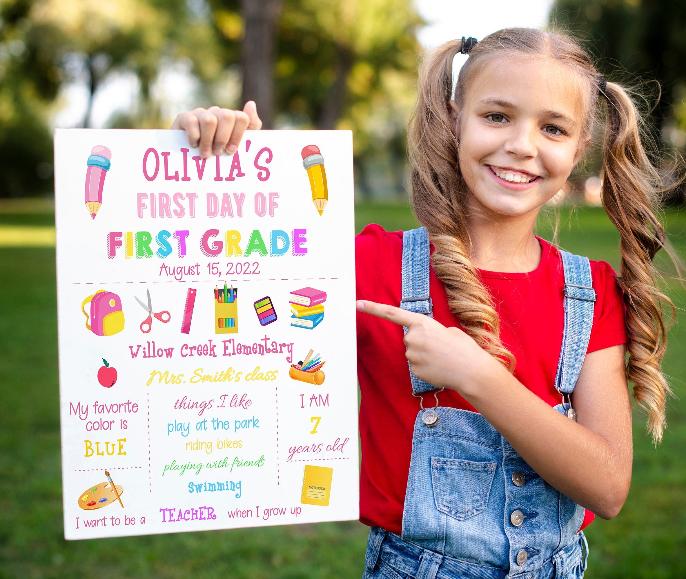 first-day-of-school-sign-back-to-school-sign-template-pink-etsy