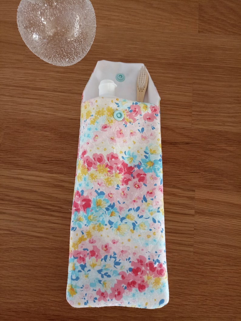 Toothbrush pouch/Toothbrush case Printemps à l'unité