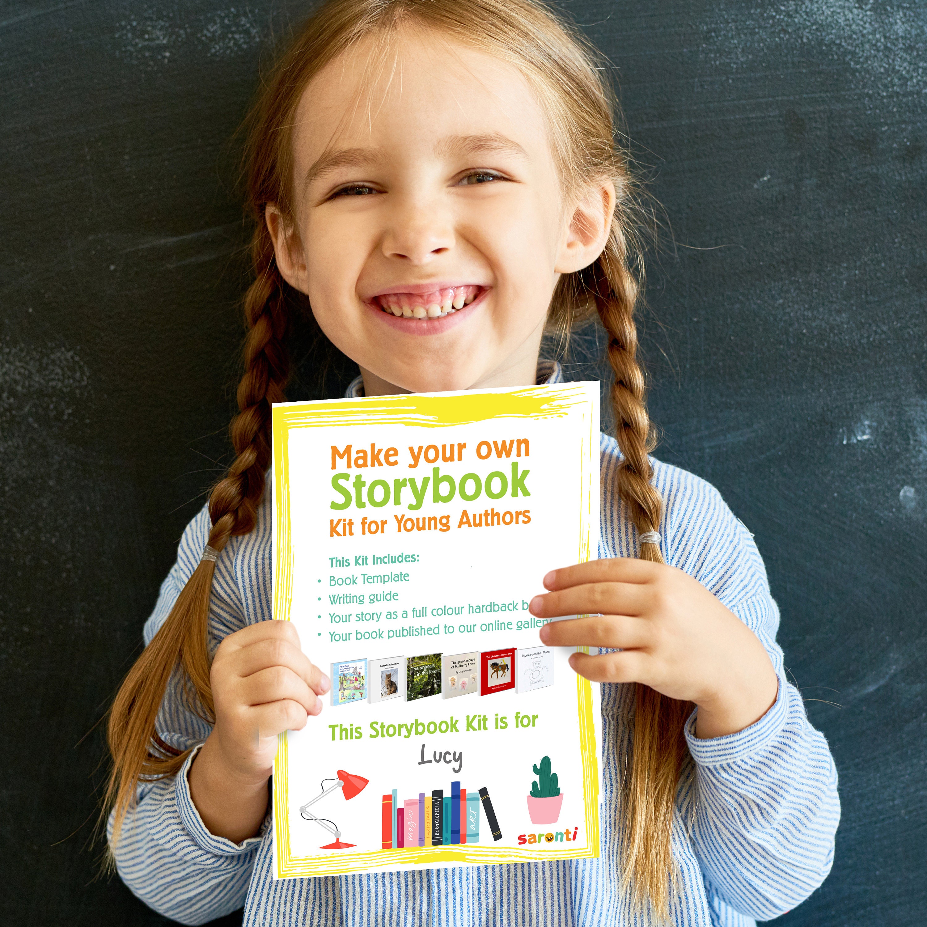 Make Your Child's Story Into a Book Etsy