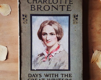 Vintage book on Charlotte Bronte. Lovely illustrations, biography & extracts from Jane Eyre, Shirley and more. One for your bookish pal!