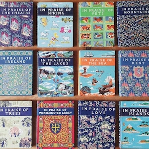 Vintage &#39;In Praise Of&#39; Anthology: Illustrated Collectible Book (1940s)