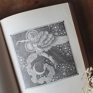 Wonderful vintage poetry book from the 1920s with art nouveau illustrations. Fairytale meets poetry.