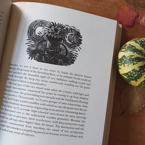 Vintage garden book. A memoir on the history and beauty of gardens. Wonderful woodcuts. Thoughtful & gentle gift on the love of gardening. image 7