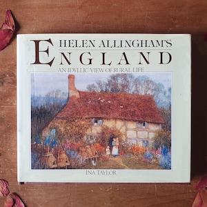 Helen Allingham art work and biography. Cottages, countryside, rural England. Full colour plates. Quaint! Watercolours!