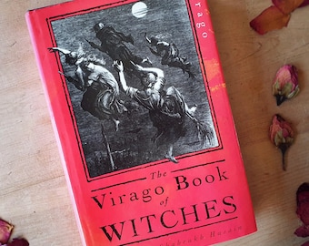 Vintage Witchcraft Book full of occult, witchy and gothic tales from across the globe. Illustrated 1993 Virago Edition.