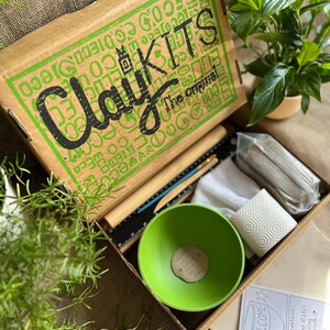 Eco Clay Bowl Kit – Pottery Experience with Bamboo Mould