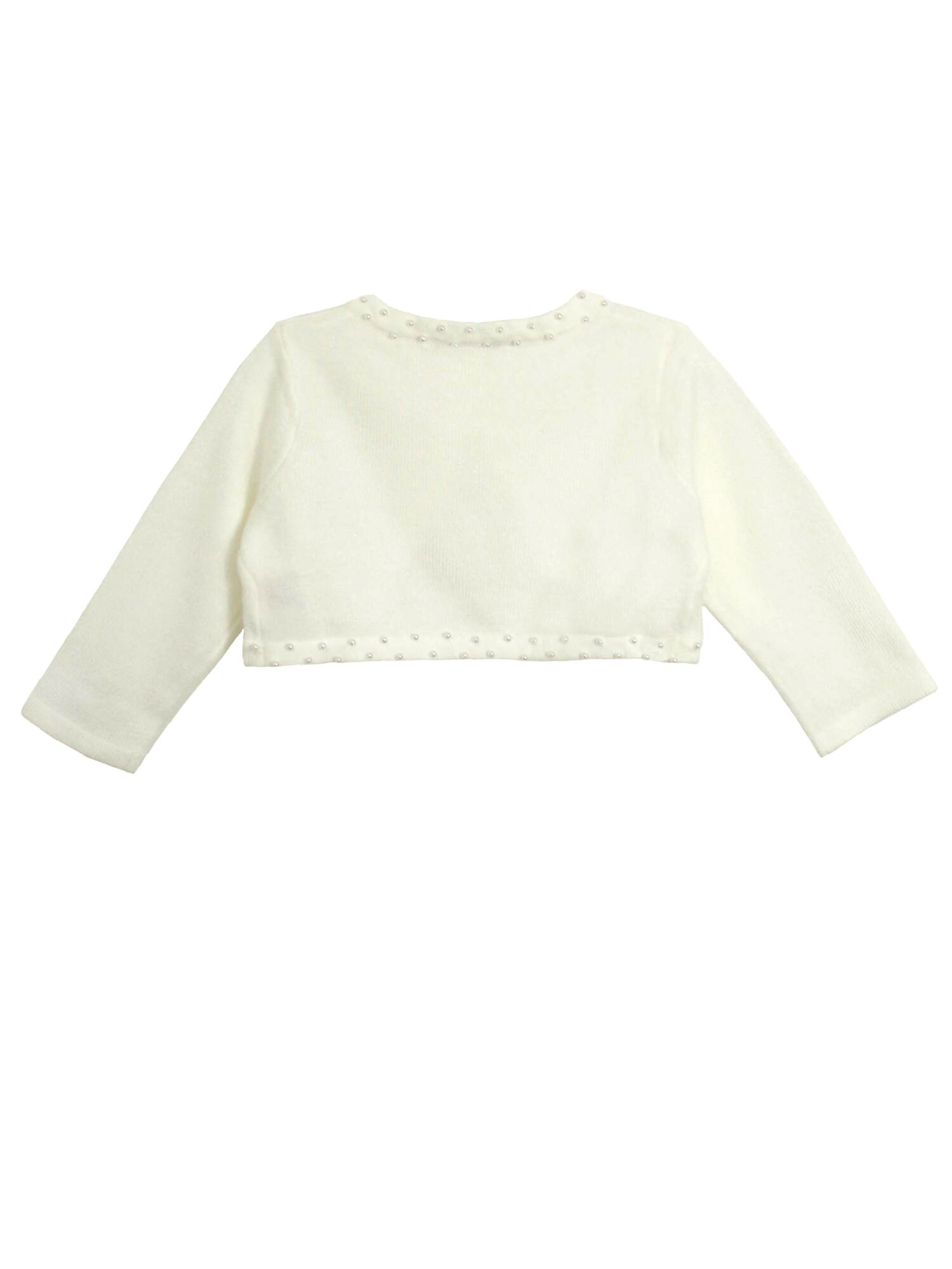 Girls Cream Bolero Acrylic Cardigan. Ideal for Christenings, Flower Girl, Bridesmaid or Any