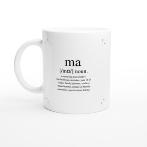 Ma 11oz Ceramic Mug