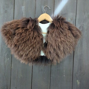 Shoulder fur - fur for Vikings - Viking fur - warrior fur - clothing with fur