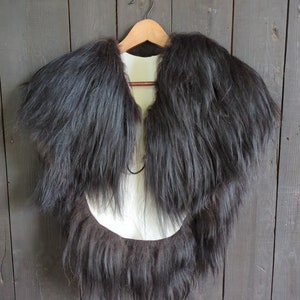 Large fur cape - Fur for Vikings - Viking fur - Warrior fur - Clothing with fur - Vikings - GOT-
