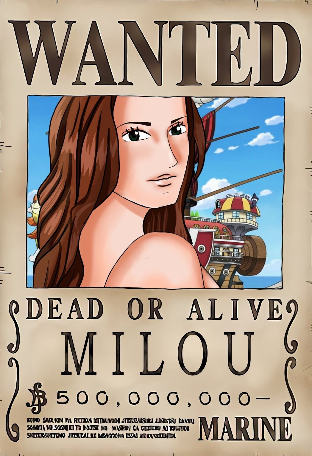 Portrait Wanted Anime, Portrait d'anime Personnalisé, de Couple, Famille