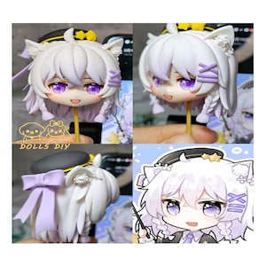 Nendoroid Waterproof customization, custom nendoroid hair, GSC Nendoroid customization,  custom nendoroid face