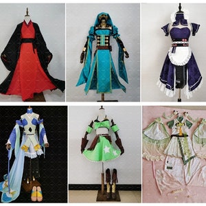 Custom Cosplay Commission /cosplay commission costume/ Anime cosplay costume / Video Game Cosplay / Fantasy Cosplay / Adult Cosplay