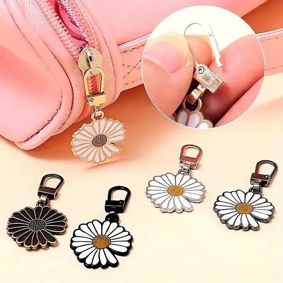 Versatile Flower-shaped Zipper Slider Puller Instant Zipper Repair Kit Replacement For Broken Buckle Travel Bag Suitcase Zipper Head
