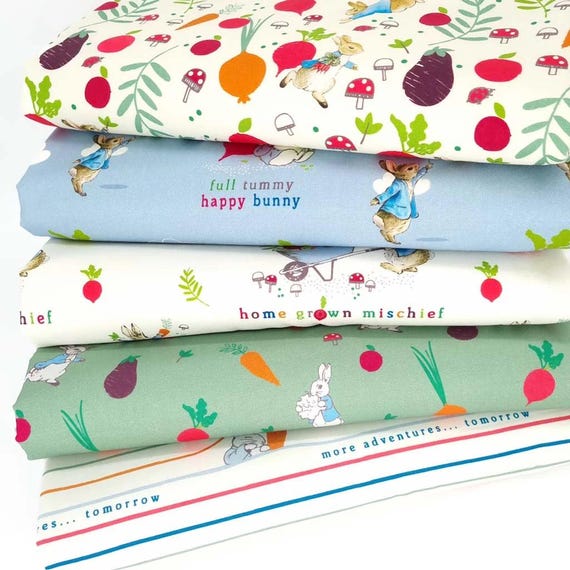 Peter Rabbit Fat Quarters and Fabric