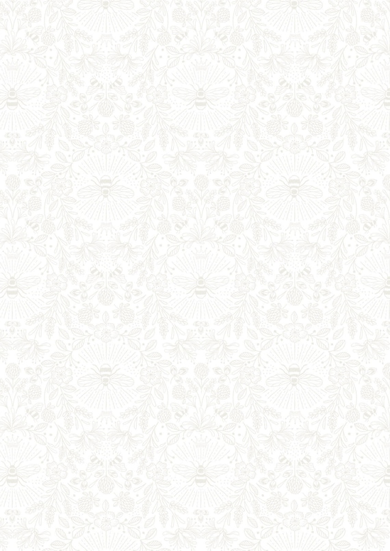 Lewis and Irene Queen Bee Tone on Tone Fabric 0.5m