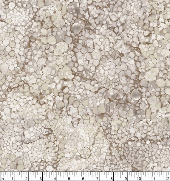 Northcott~Bliss Basics~Oasis~Digital Print~Truffle~Cotton Fabric  0.5m