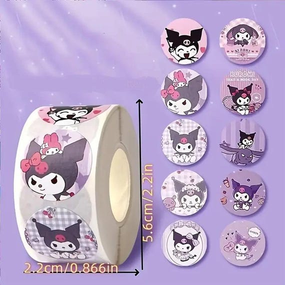 Sanrio Hello Kitty Stickers 10 stickers in a strip
