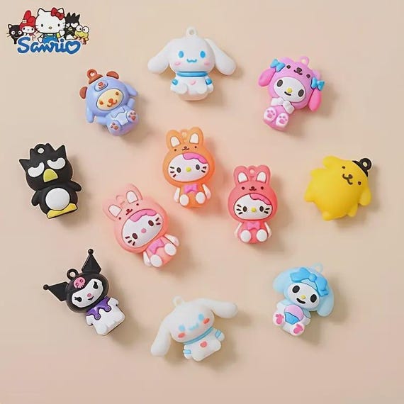 Hello Kitty Glow Sanrio charms (pvc)