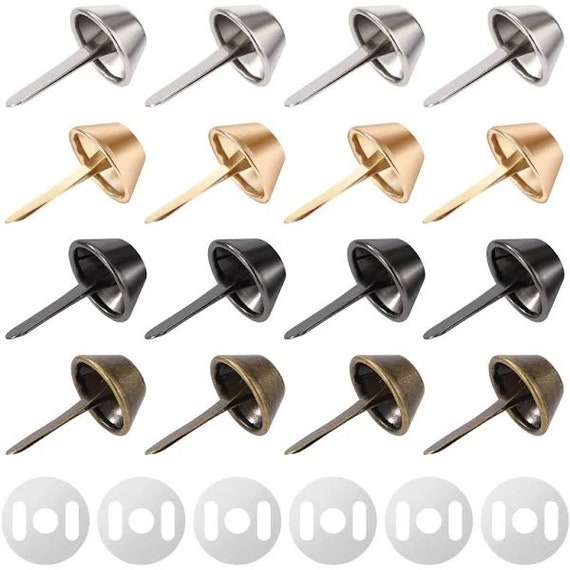 12mm Metal Feet For Bags- Complete Pack Of 4,
