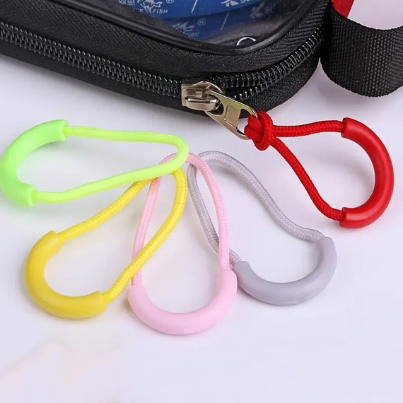 1pcs Heavy Duty U Shape Nylon Zipper Pulls Zipper Tags Zipper Extension Replacement For Cord,Backpacks,Jackets,Traveling Cases,Luggage