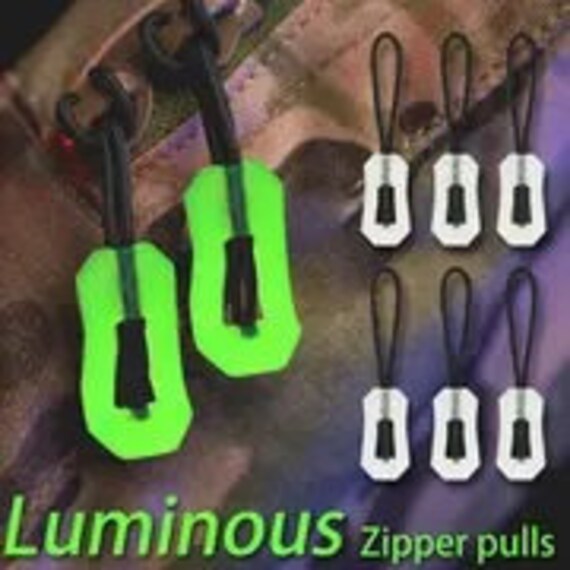 1pc Luminous Zipper Pulls, Outdoor Backpack Accessories