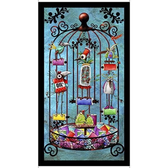 Steampunk Fabric Panel