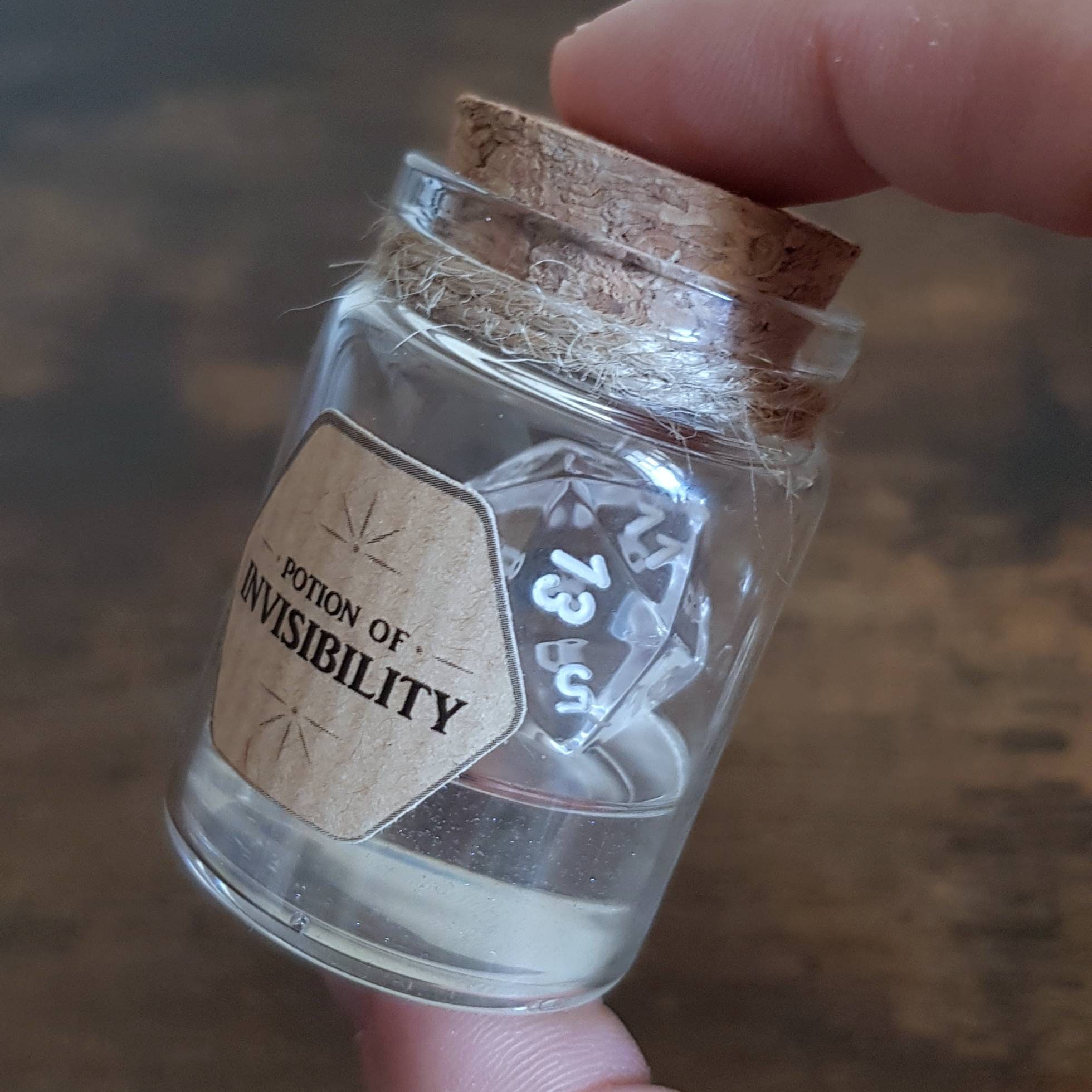 Potion of Invisibility Dungeons & Dragons Potion d20 Etsy