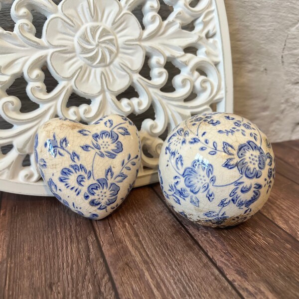 Shabby Chic Ornament Etsy UK