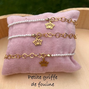 lotus flower bracelet